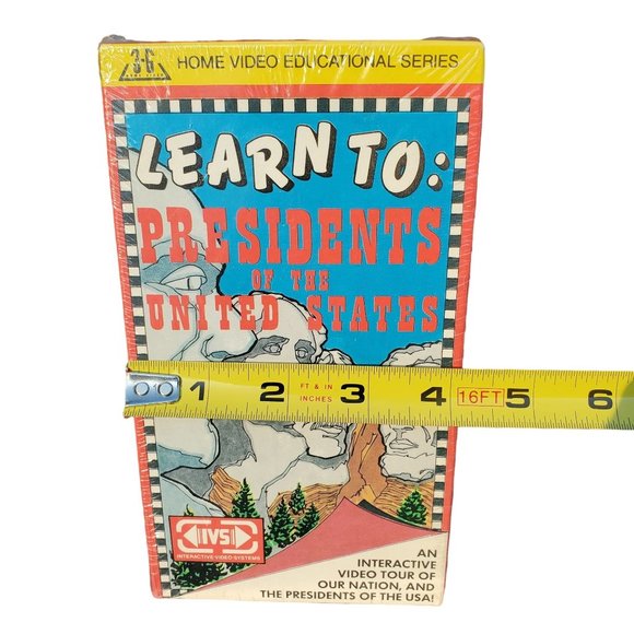 Learn To: Presidents of the United States~Thru 1989~Factory Sealed VHS Tape - Picture 7 of 10